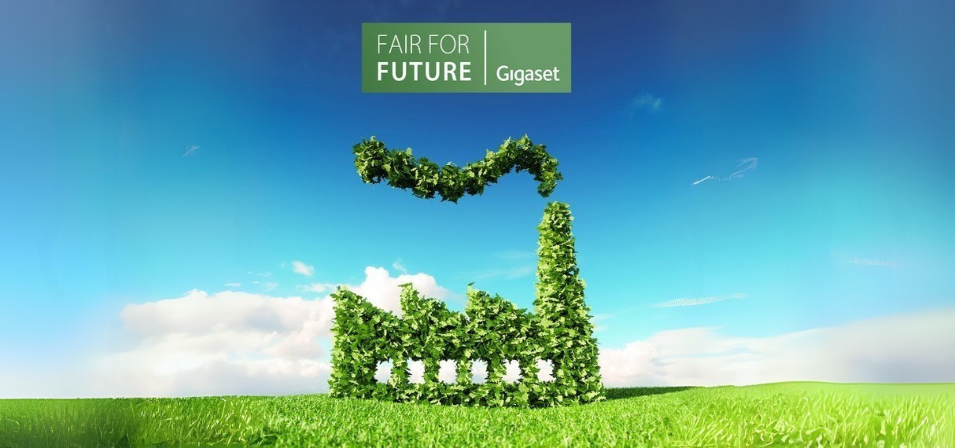 Gigaset fair for future banner