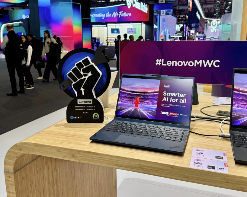 MWC26 Lenovo stand