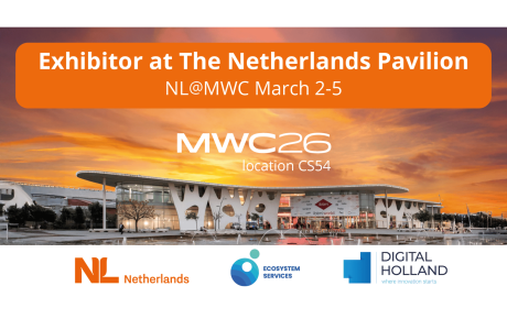 Dutch Pavilion, MWC 2026 banner